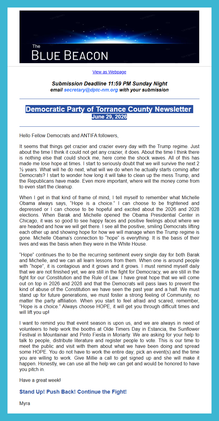 Blue Beacon 12-12-22